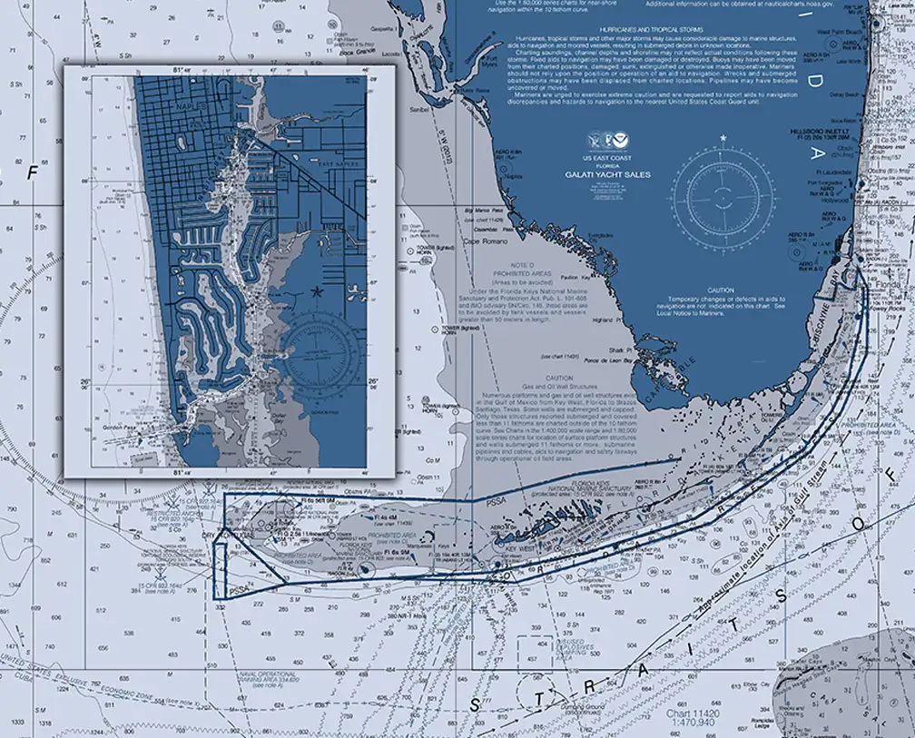 nautical map wallpaper float